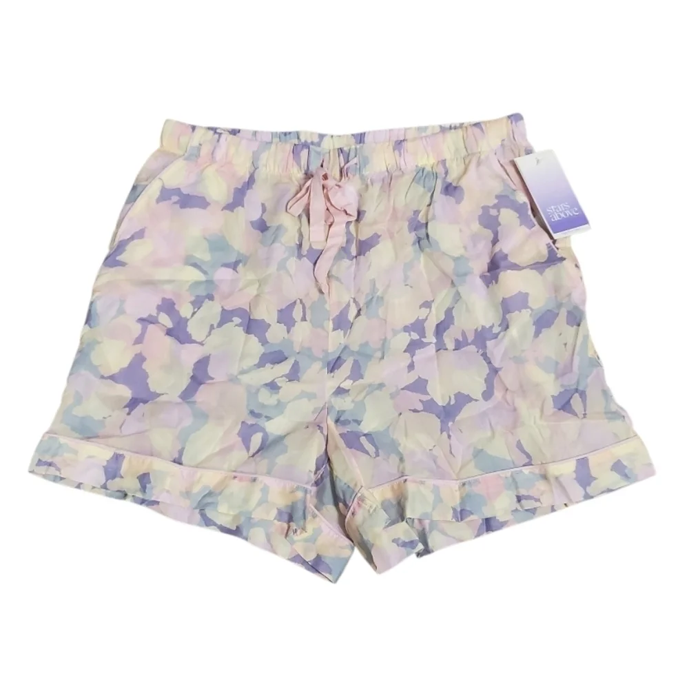 NWT Stars Above Women's Simply Cool High Waist Lounge Shorts M